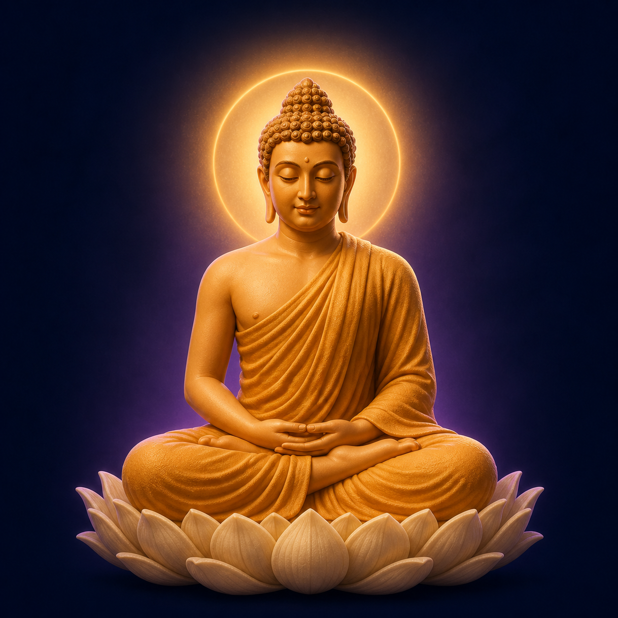 부처님 창작 일러스트